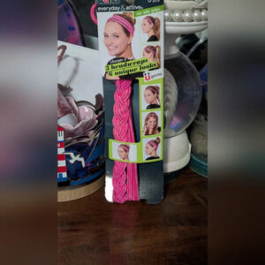 Scunci Everyday & Active Change It Up Headband, PINK (New)